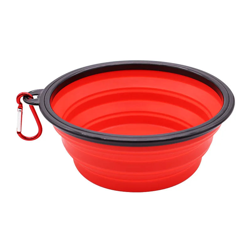 Collapsible Silicone Dog Bowl