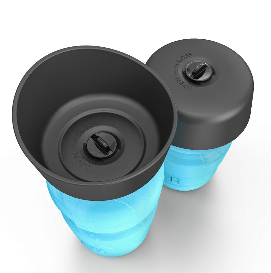 17oz Flip Travel Dog Water Bottle