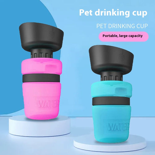 17oz Flip Travel Dog Water Bottle