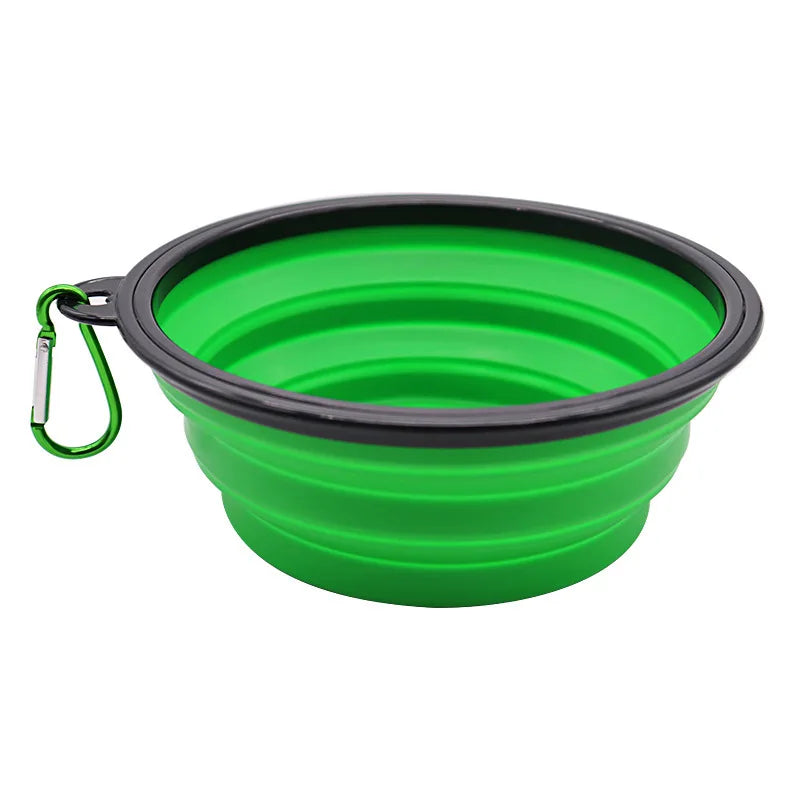 Collapsible Silicone Dog Bowl