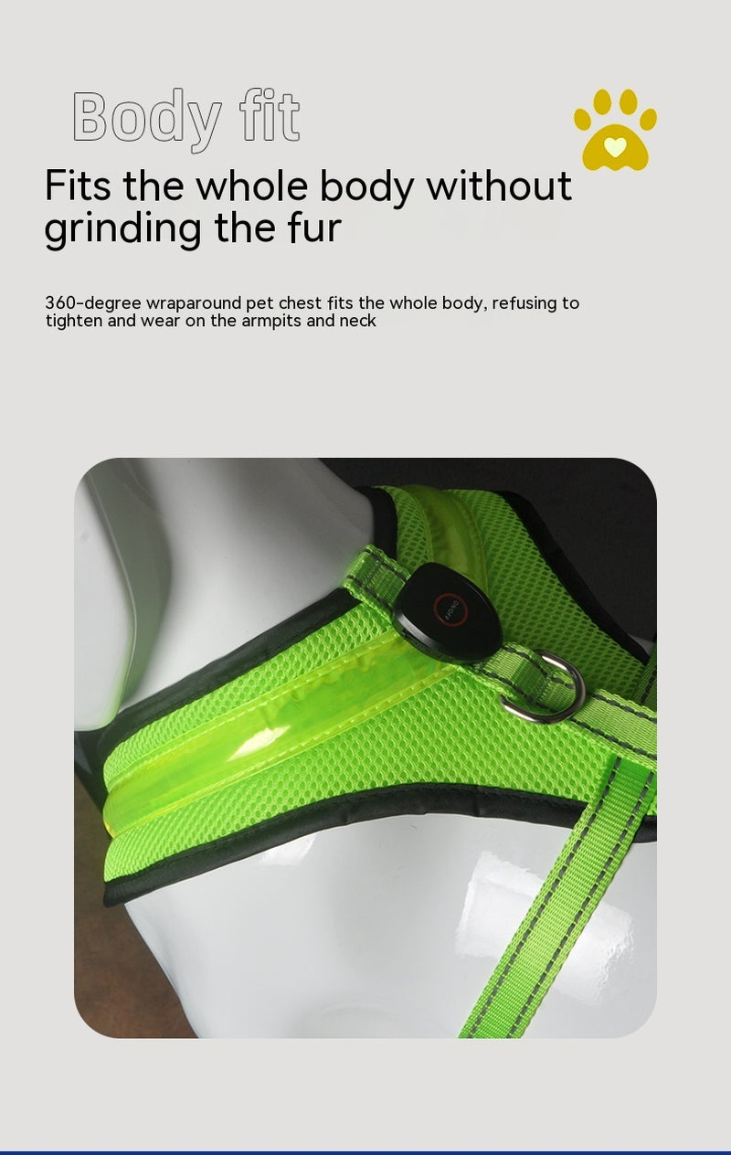 LED Safety Dog Harness 