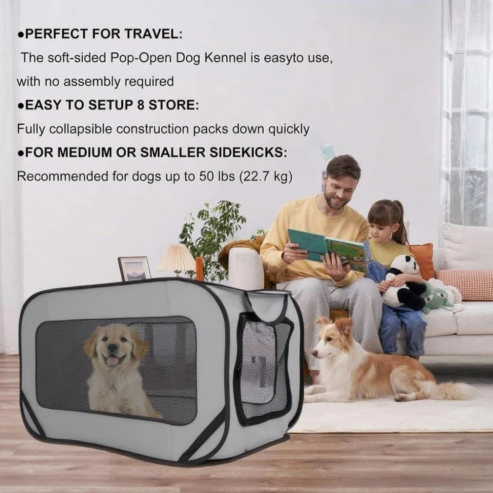 Pop-Up Indoor/Outdoor Pet Cage