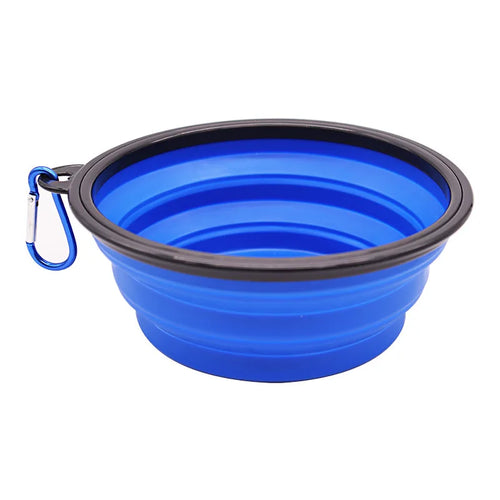 Collapsible Silicone Dog Bowl