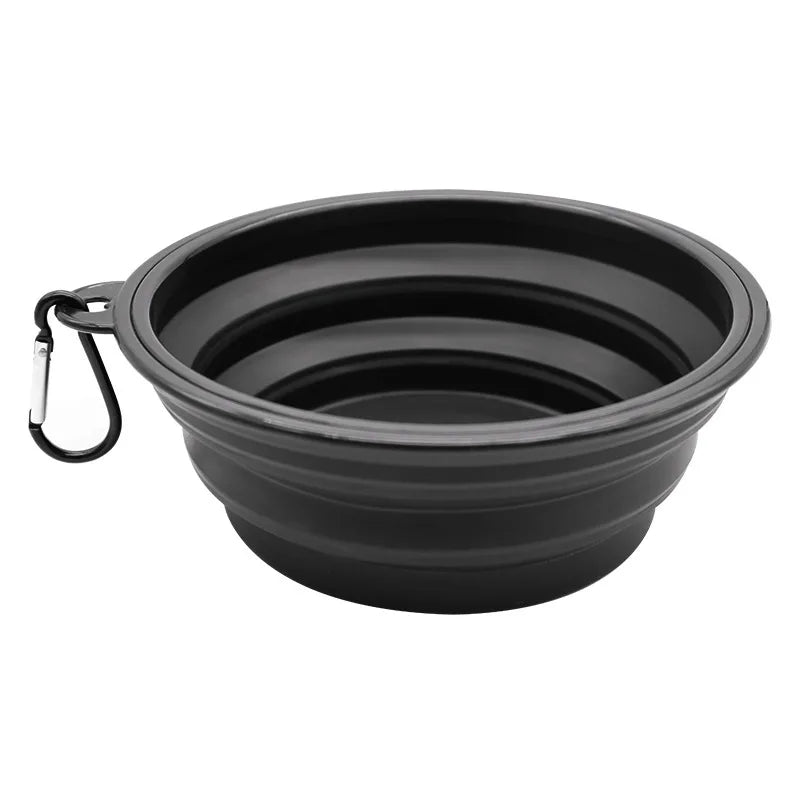 Collapsible Silicone Dog Bowl